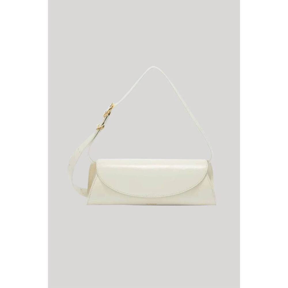 NEW JIL SANDER women's cannolo small bag in ivory